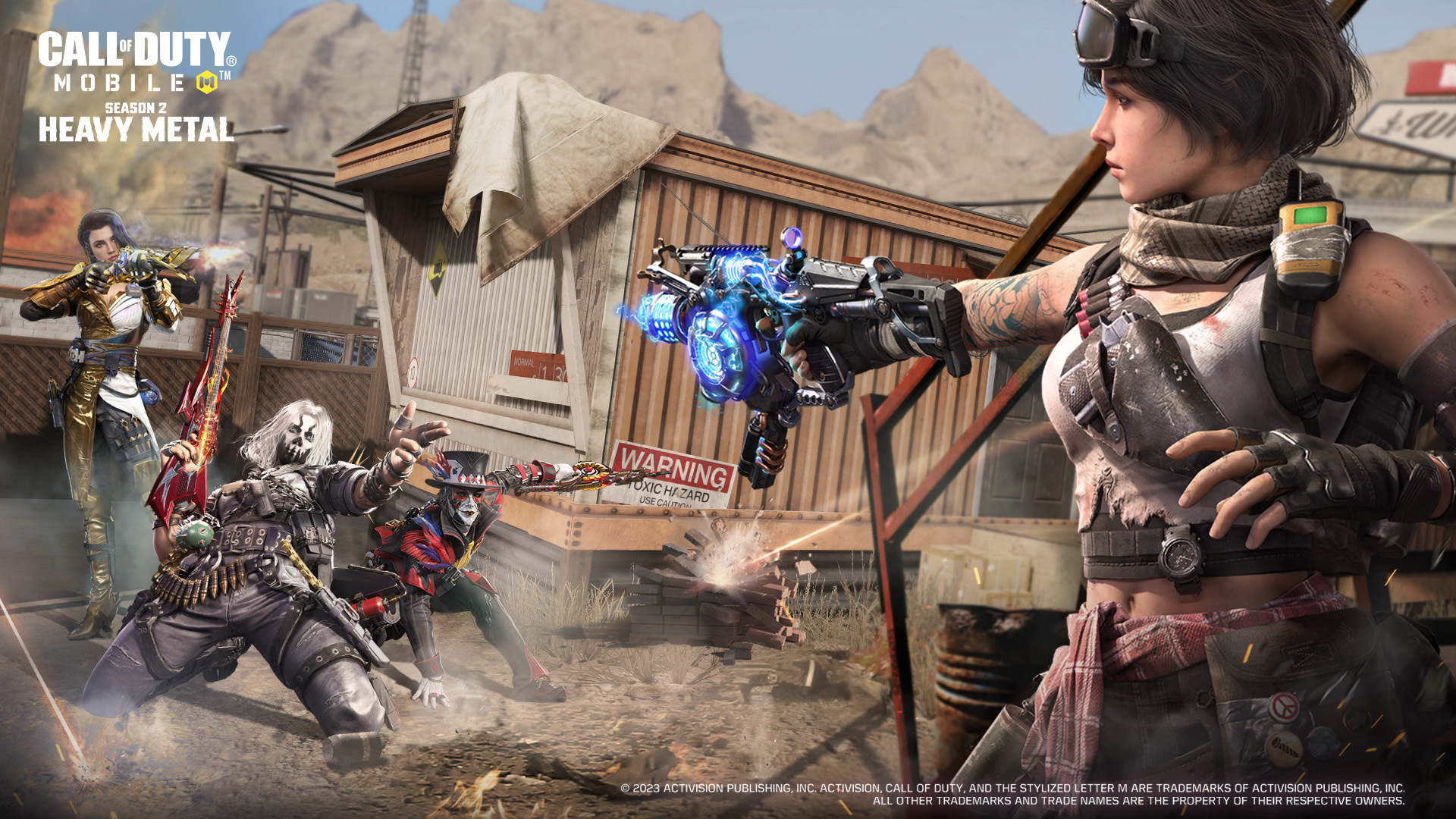 Undian Karakter Legendaris Baru hadir dengan empat karakter baru di Call of Duty Mobile