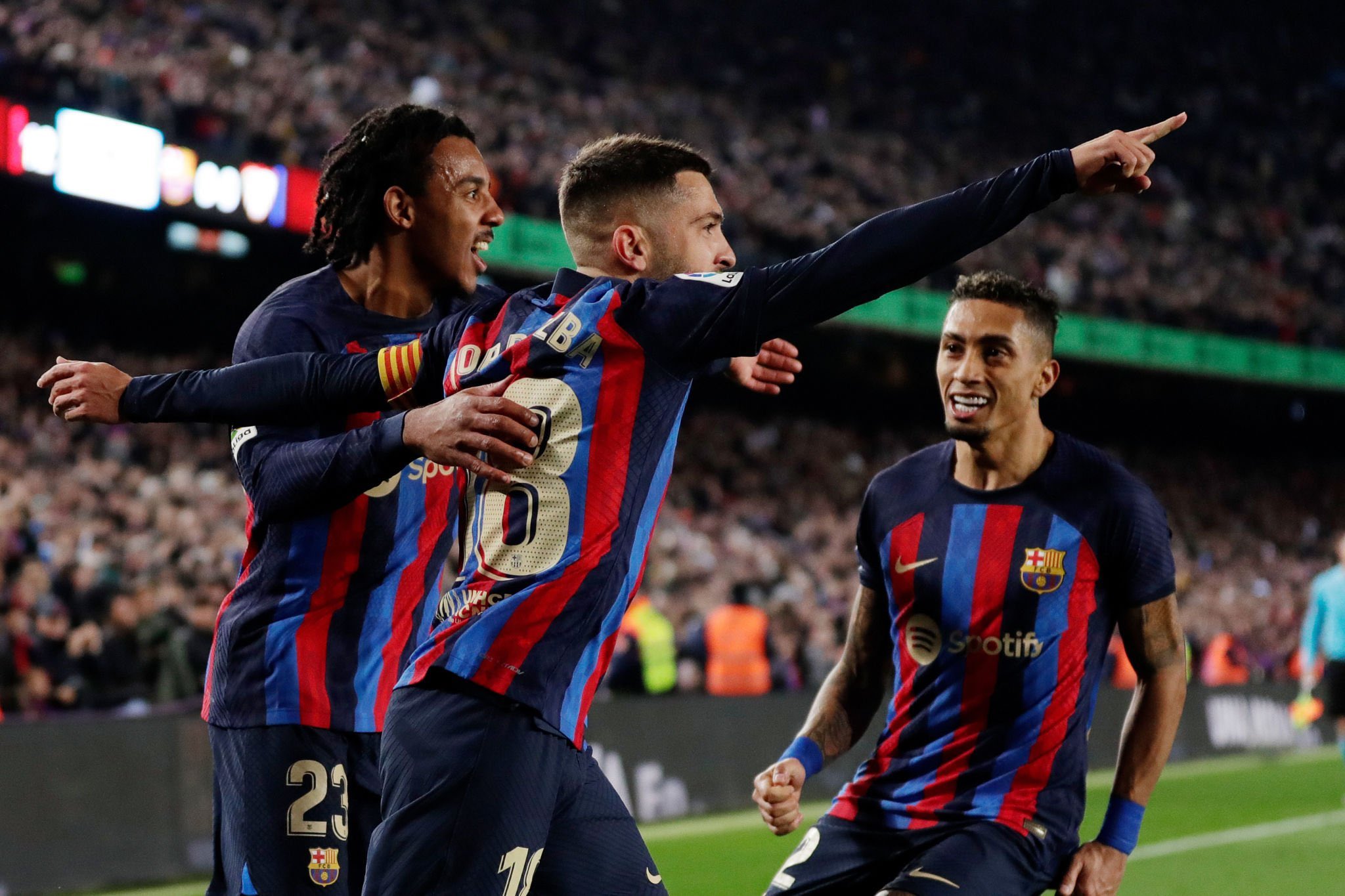 Barcelona vs Sevilla Highlights: BAR vs SEV Highlights: La Liga Highlights: La Liga Points Table, Barcelona vs Sevilla, Pedri, Gavi, Jordi Alba, Raphinha