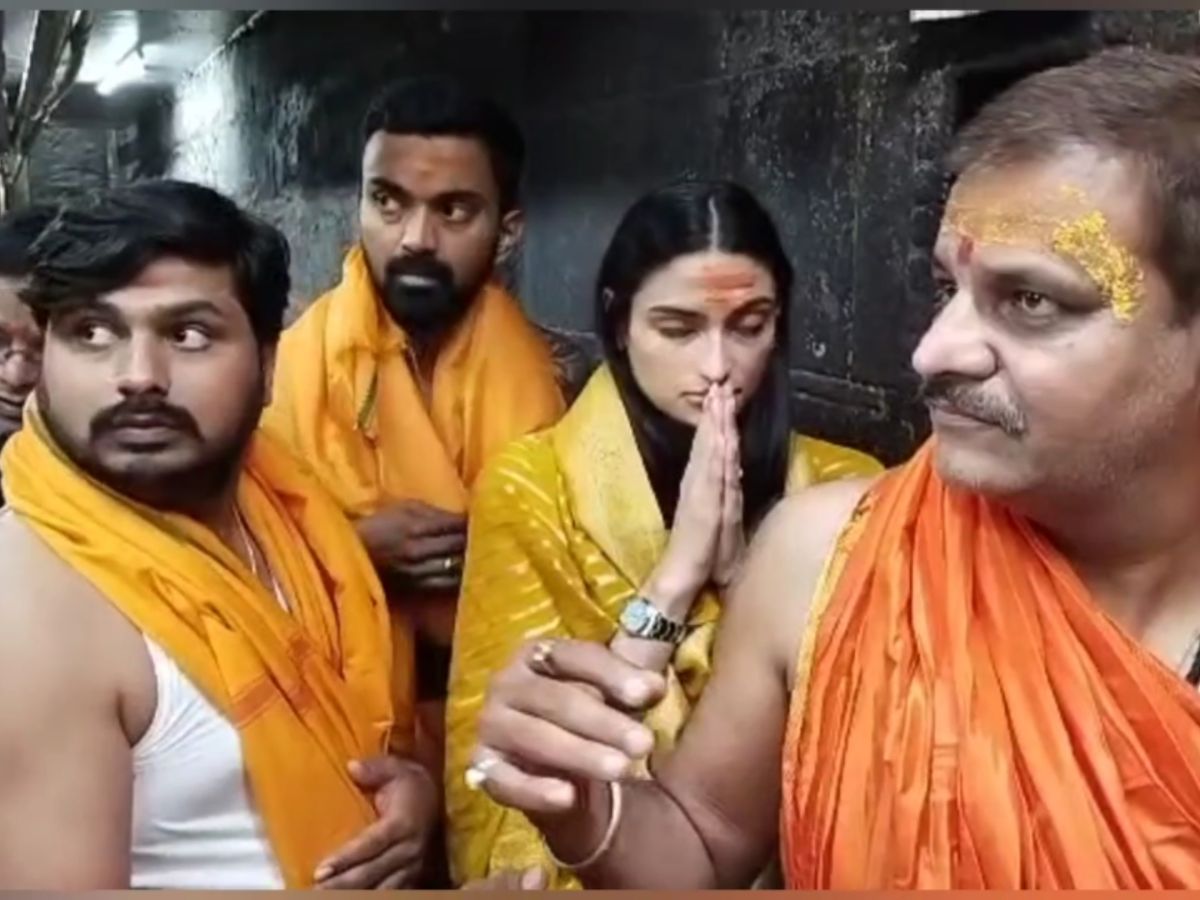 IND vs AUS: Ahead of Indore Test Newlyweds KL Rahul and Athiya Shetty visit Ujjain Mahakal, Shubman Gill, Mahakaleshwar Temple, India vs Australia, Baba Mahakal