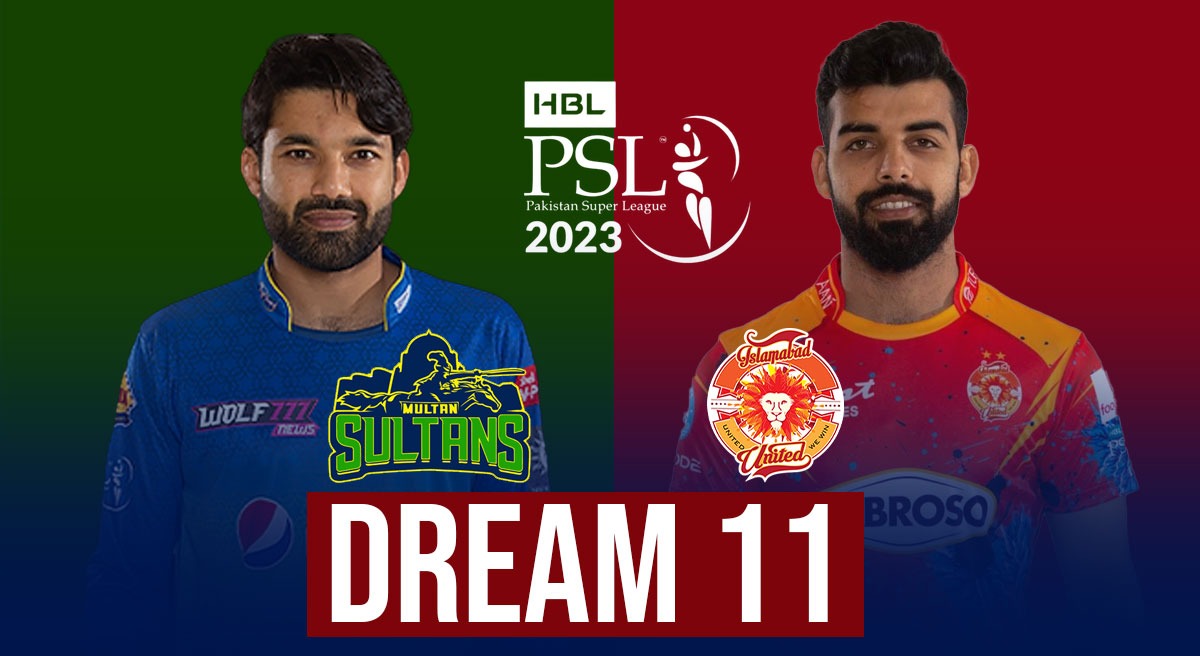 MUL vs ISL Dream11 Prediction, Multan Sultans vs Islamabad United LIVE Streaming, MUL vs ISL LIVE Streaming, PSL 2023 Live Streaming, Mohammad Rizwan, PSL LIVE