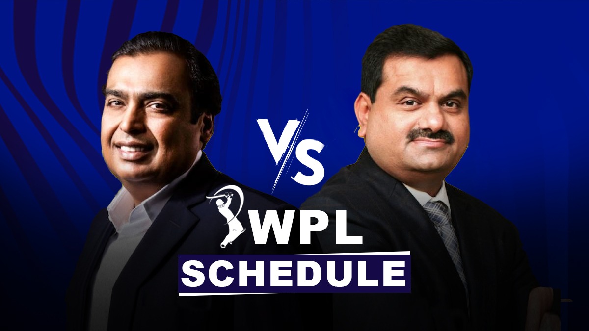 WPL 2023 LIVE, WPL 2023 Schedule, Mumbai team Vs Adani’s Ahmedabad, Mumbai vs Gujarat Giants, Ambani vs Adani, Women's Premier League, WPL 2023 Format
