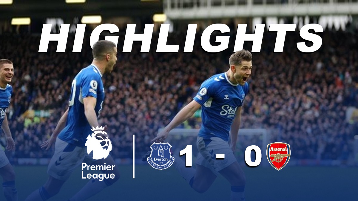 Everton vs Arsenal Highlights James Tarkowski pulls off major feat