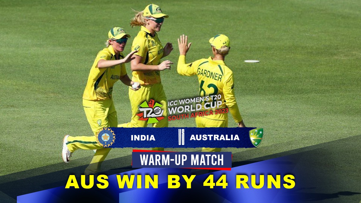 INDIA-Women vs Australia-Women Highlights India falter in World Cup prep as Australia beat Women in Blue by 43 runs in warm up Watch Highlights