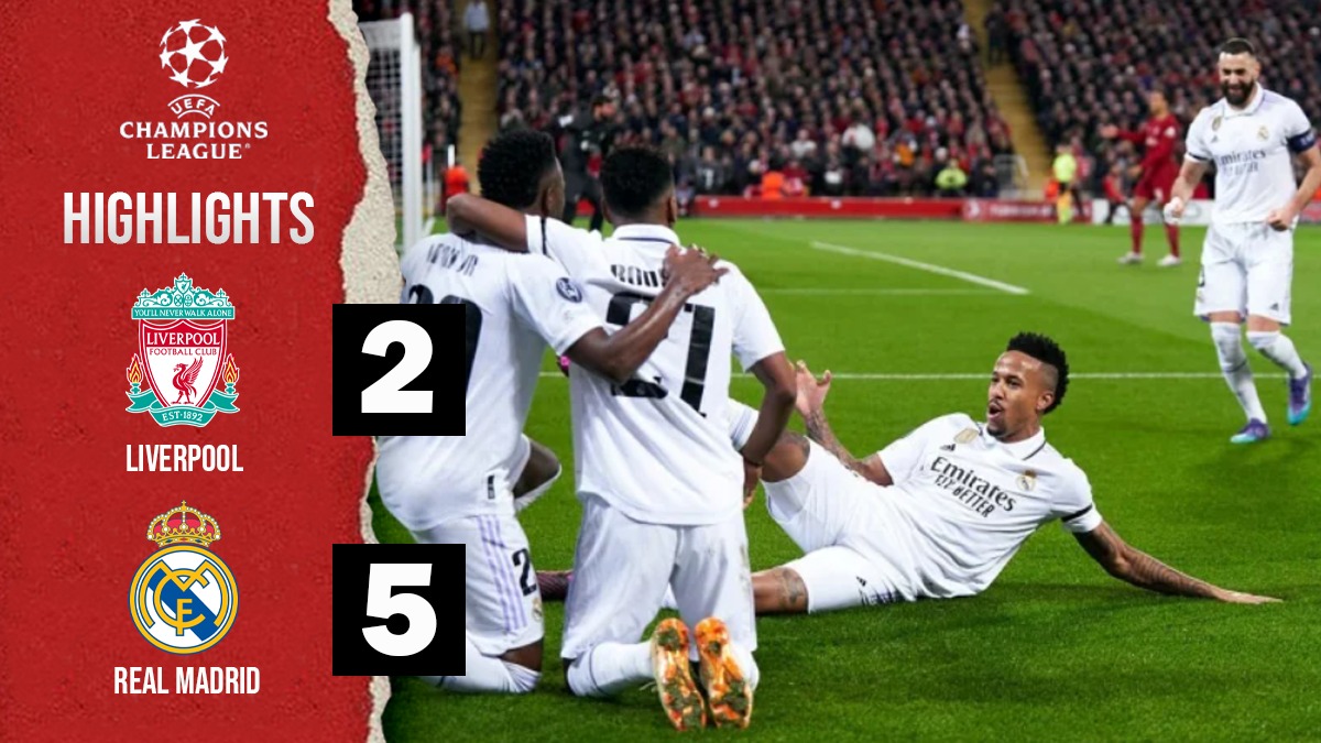 Liverpool vs Real Madrid Highlights: Vinicius Junior, Karim Benzema inspire, Real Madrid Liverpool- Check Highlights