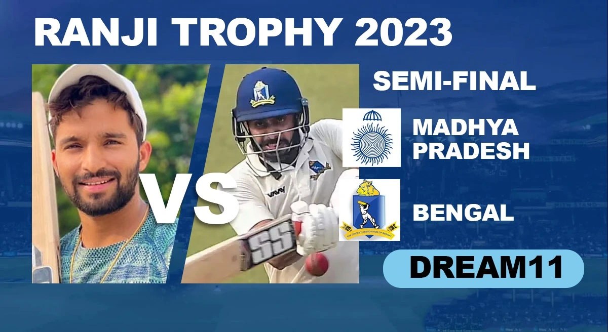 Ranji Trophy Semifinals LIVE Bengal batting 1st vs MP, Karnataka batting 1st vs Saurashtra, Watch LIVE Streaming Follow LIVE Updates