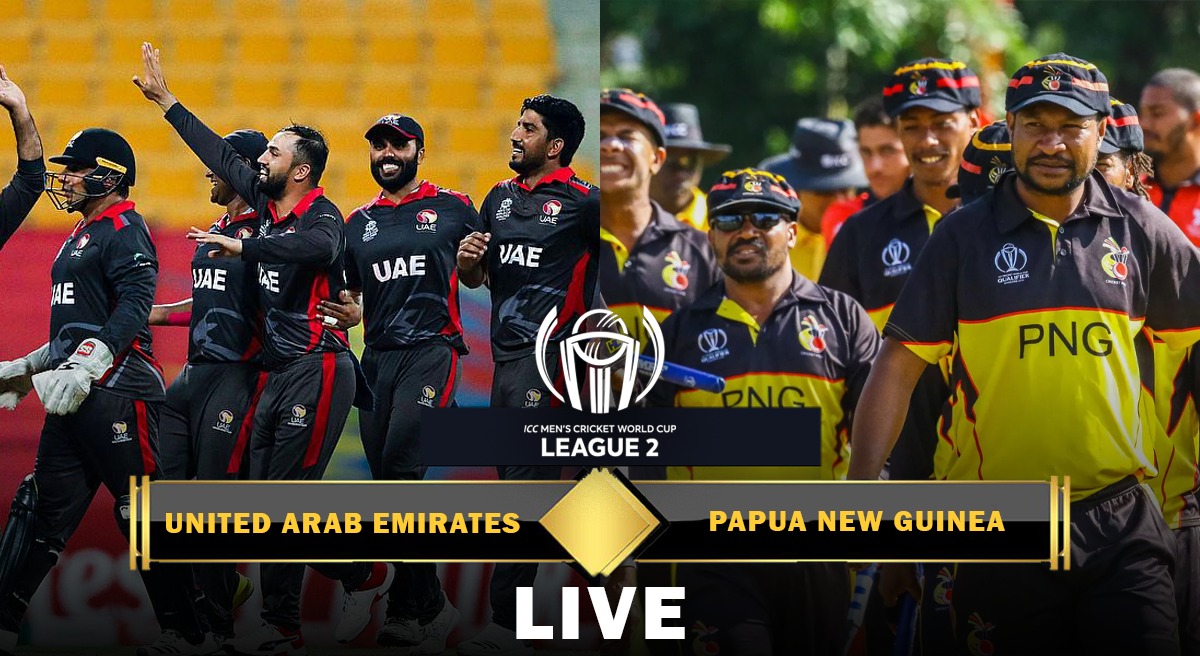 UAE vs PNG LIVE Papua New Guinea have won toss, opt to field vs United