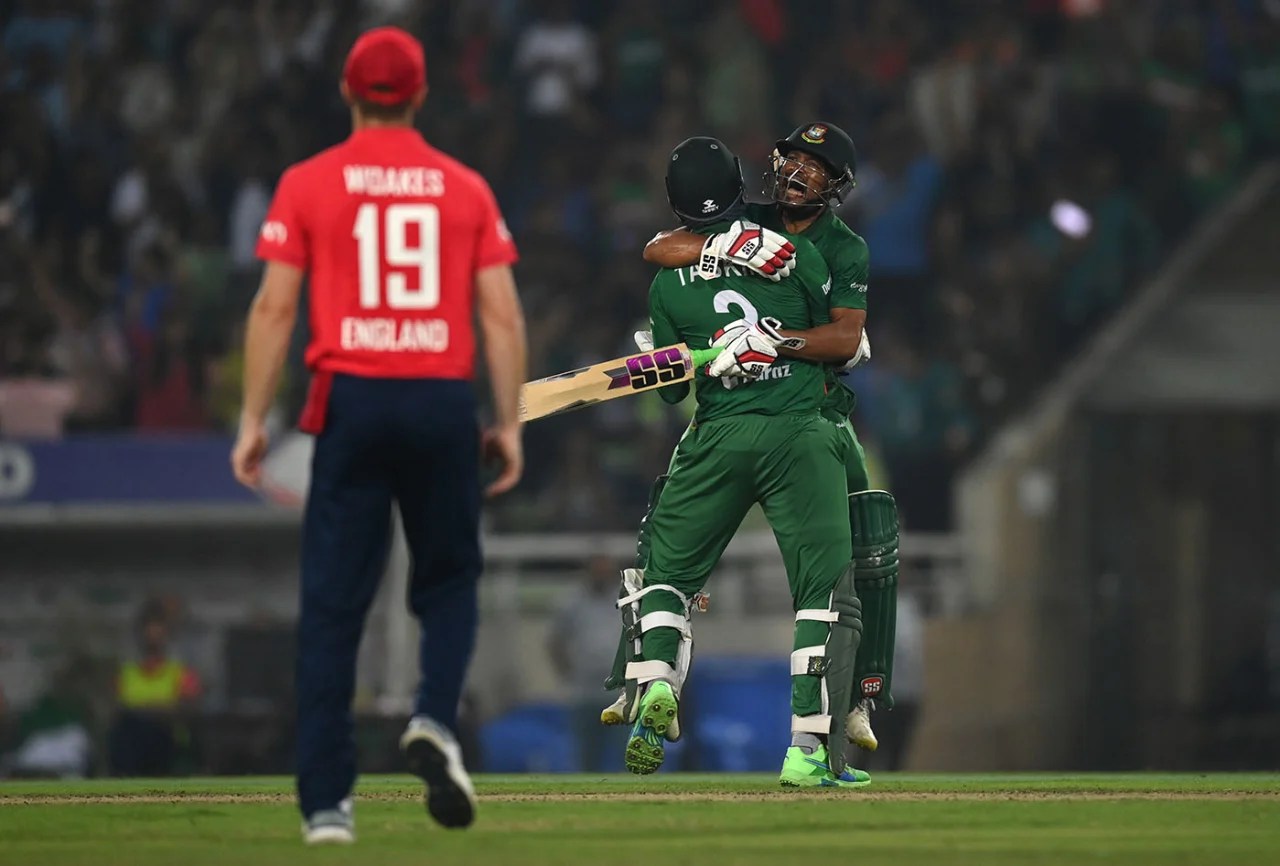 BAN vs ENG Highlights: Najmul Hossain Shanto & Mehidy Hasan give Bangladesh T20 series victory against World Champions England, Watch BAN vs ENG Highlights