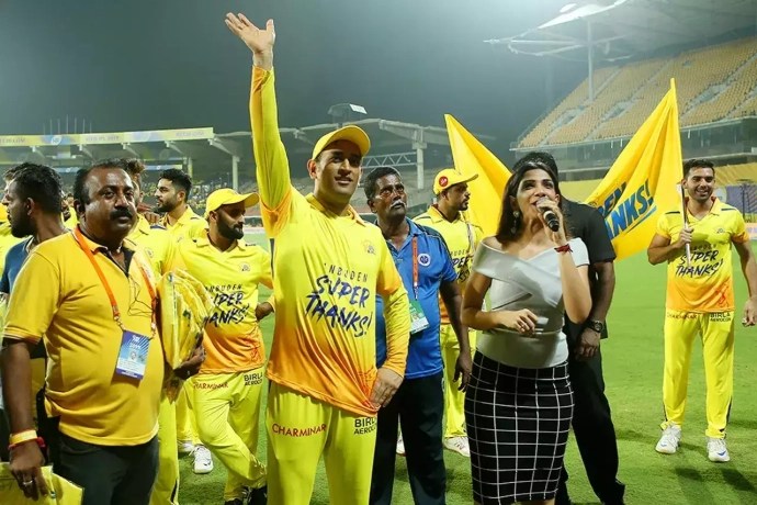 TONTON saat MS Dhoni memutar kembali tahun-tahun di Chennai, kapten CSK MENGHANCURKAN SIXES Besar di depan jaring di depan IPL 2023, IPL CSK, Chennai Super Kings, MSD, Dhoni