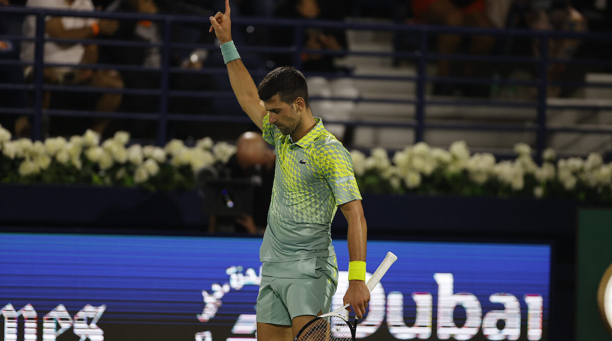 Novak Djokovic powers past Tallon Griekspoor into Dubai quarter