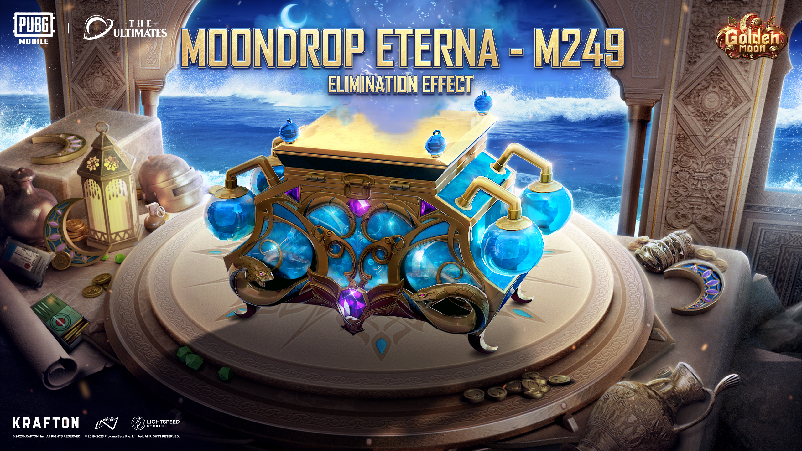 PUBG Mobile MOONDROP ETERNA Crate: The upgradable skin of M249 has just washed ashore, CHECK DETAILS