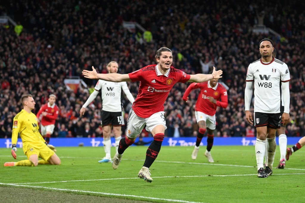 Man United vs HIGHLIGHTS:Manchester United come behind to 9-MEN Fulham in FA Cup Quarterfinals - Check Highlights