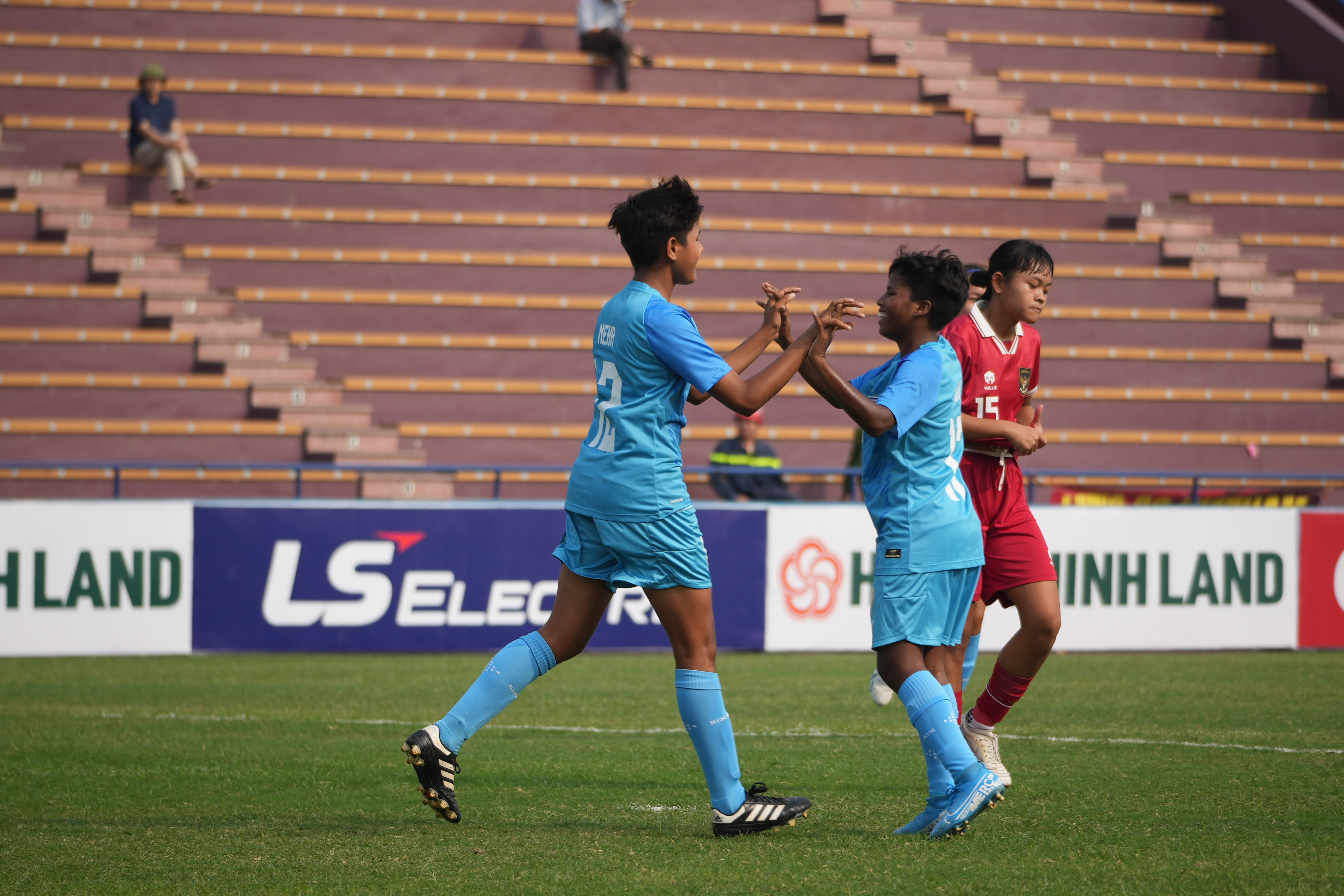 Kualifikasi Piala Asia Wanita AFC U20, india U20 vs India U20, Timnas Wanita U-20 India, Neha, Sumati Kumari, Kajol DSouza, Apurna Narzary