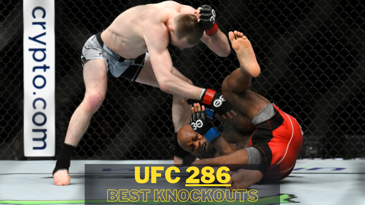 UFC 286 Best Knockouts in Edwards vs Usman 3 card ft. Yanal Ashmouz