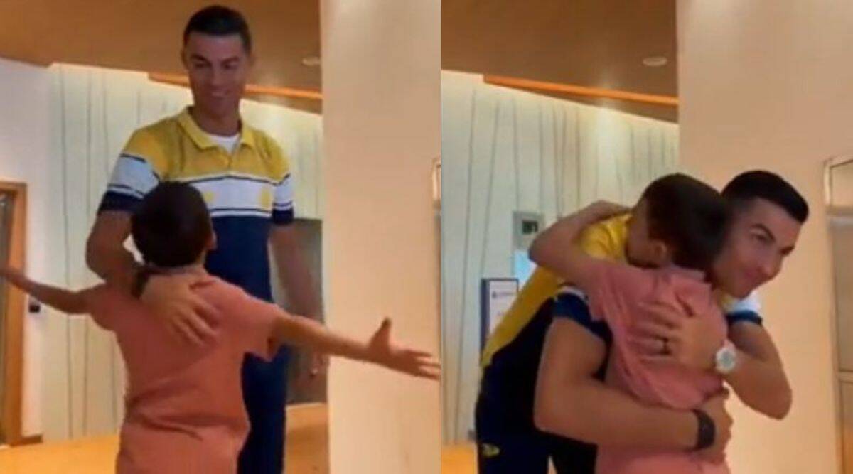 Saksikan Cristiano Ronaldo memeluk penggemar berusia 10 tahun yang kehilangan ayahnya dalam gempa bumi Turki-Suriah, Lihat OUT