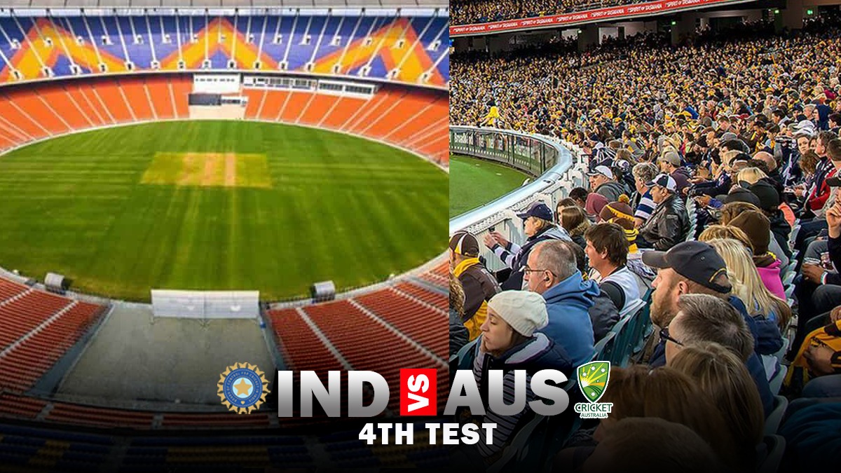 Most Attended Test Match IND vs AUS Ahmedabad Test set to BREAK MCG’s