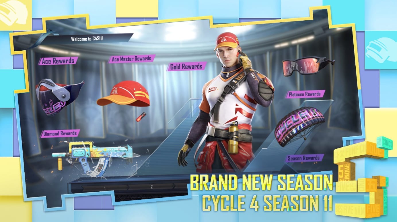 Level Infinite memperkenalkan peringkat baru Season PUBG Mobile Cycle 4 Season 11