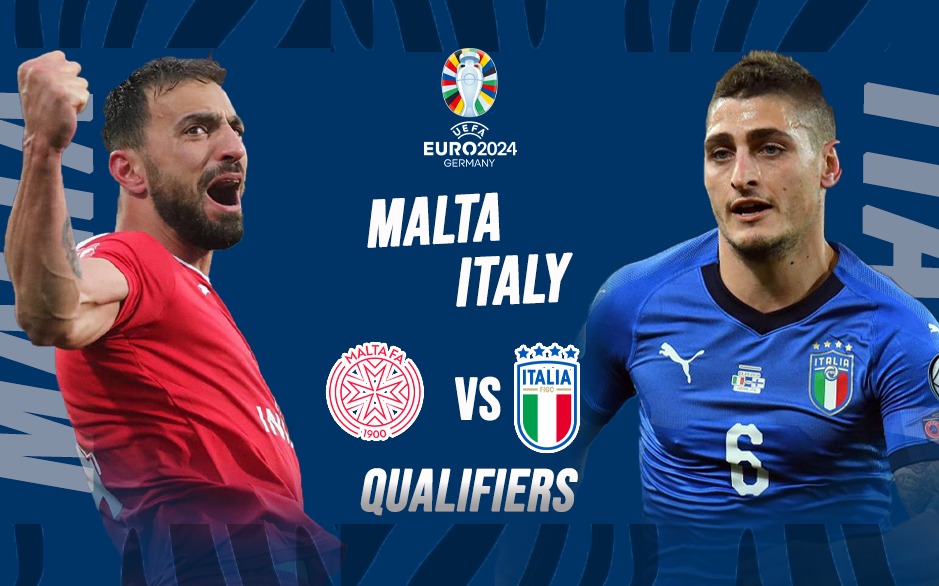 Malta vs Italy LIVE Streaming: MLT vs ITA Live in Euro Qualifiers at 12:15  AM - Follow Euro Qualifiers LIVE