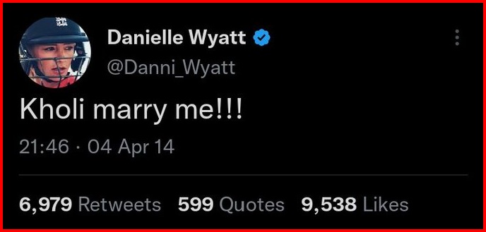 Setelah Melamar Virat Kohli & Diduga Pacaran dengan Arjun Tendulkar, Pemain Cricket Inggris Danielle Wyatt Ditunangkan