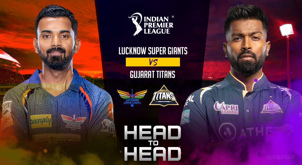 LSG vs GT Head-To-Head, Check Head-To-Head record between Lucknow Super Giants and Gujarat Titans in the IPL. KL Rahul vs Hardik Pandya, IPL 2023, IPL 16