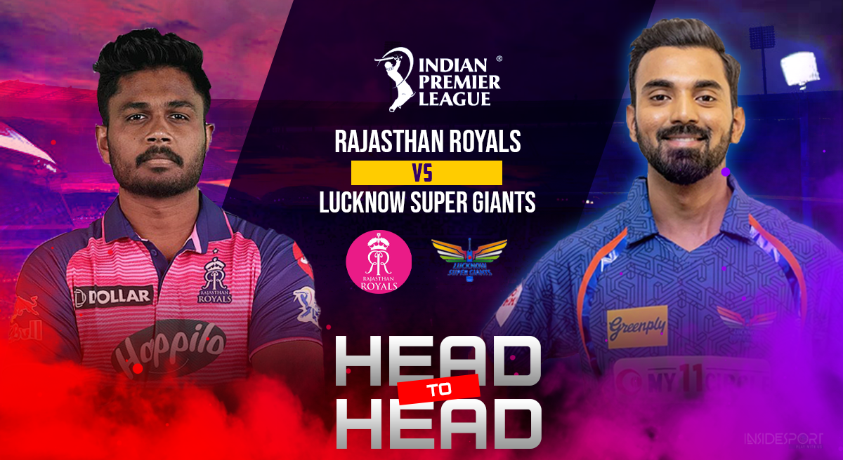 RR vs LSG Head-To-Head, Check Head-To-Head record between Rajasthan Royals and Lucknow Super Giants in the IPL. IPL 2023 Live, Sanju Samson, KL Rahul, Jaipur