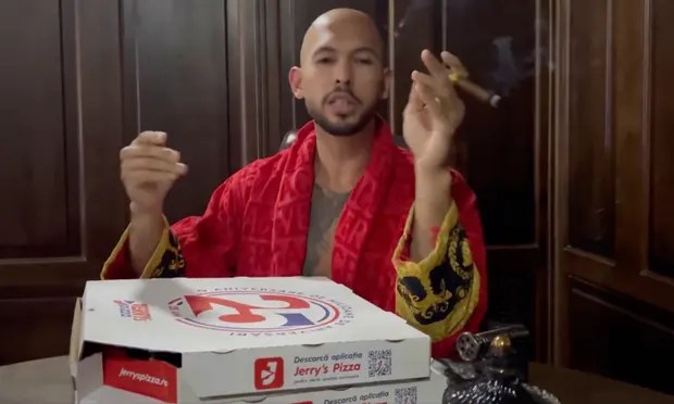 Apa Hubungan Andrew Tate dengan Kotak Pizza?