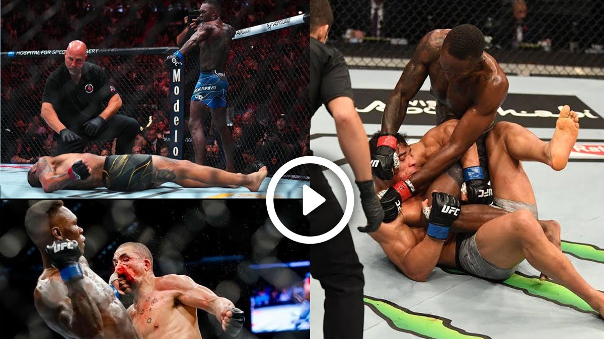 Israel Adesanya Knockout: Watch All Stylebender UFC Knockouts Including Alex Pereira, Robert Whittaker, Paulo Costa And More