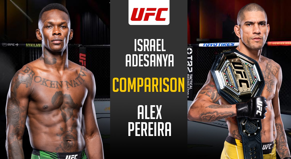UFC 287 Israel Adesanya vs Alex Pereira Records, Wins, Knockouts