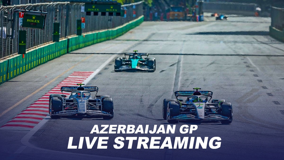 Azerbaijan GP LIVE Streaming FP1 Starts from 3 PM, Max Verstappen and Red Bull look to continue DOMINATION