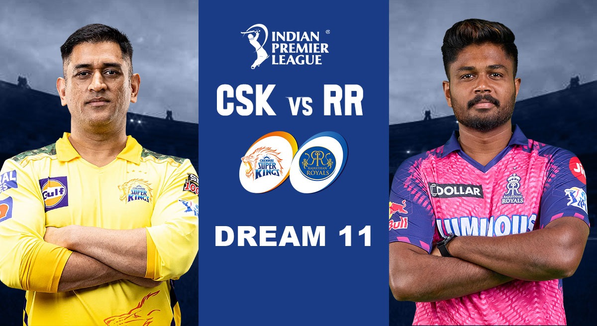 CSK VS RR Dream11 Chennai Super Kings vs Rajasthan Royals starts at 730 PM, Check Out Fantasy Picks, Probable Playing XIs, Pitch Report, and Live Streaming Details Follow IPL 2023 Live Updates