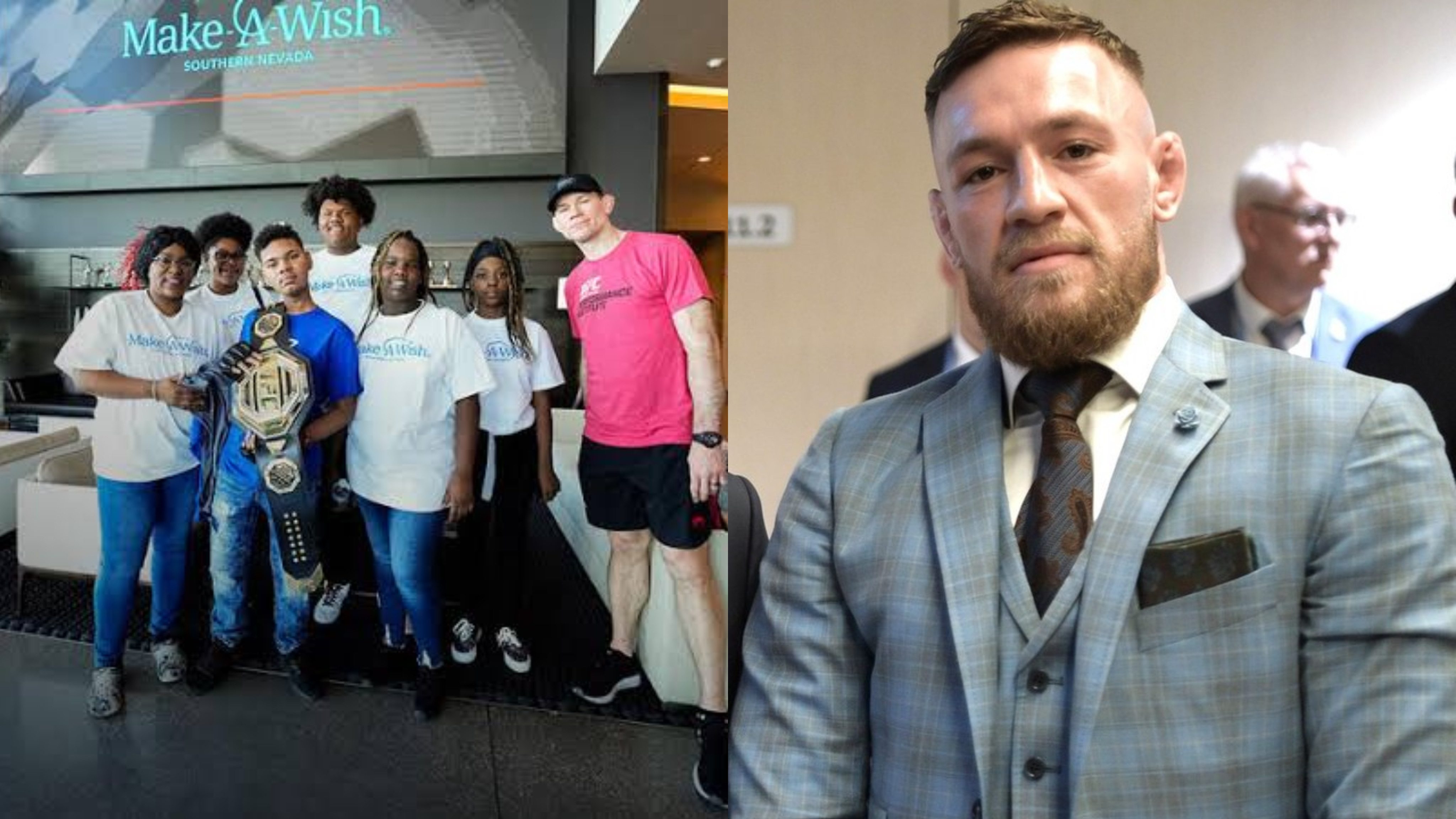 UFC and Make A Wish Conor McGregor Reacts to UFC' Initiative For