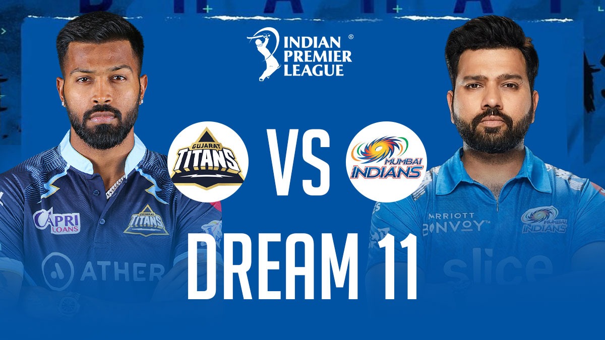 GT vs MI Dream11: Hardik Pandya led Gujarat Titans vs Mumbai Indians led by Rohit Sharma in Indian Premier League 2023 (IPL 2023) in Narendra Modi Stadium