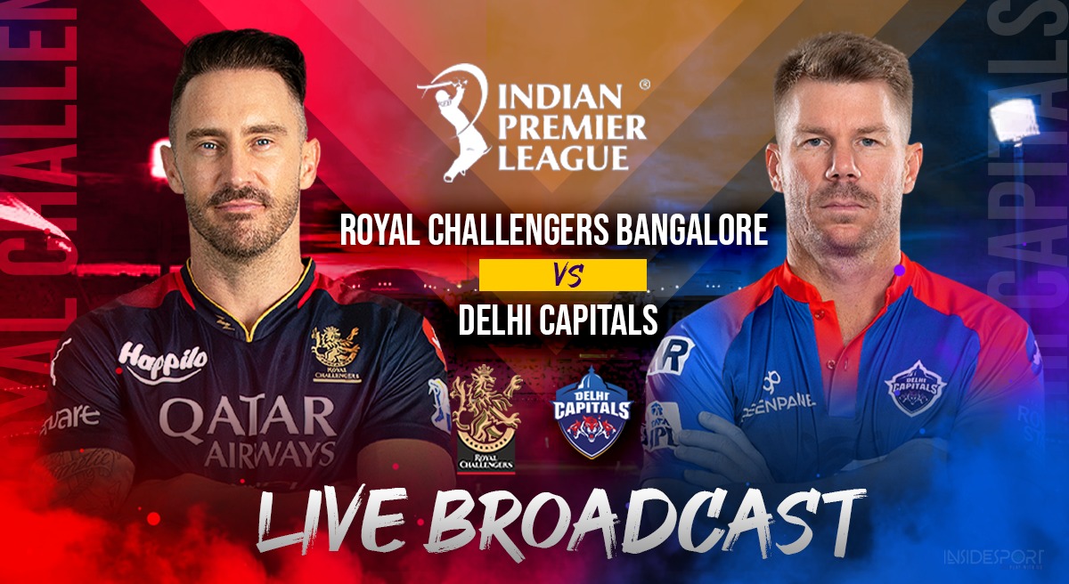 RCB vs DC LIVE Broadcast KNOW WHEN & WHERE to watch Royal Challengers