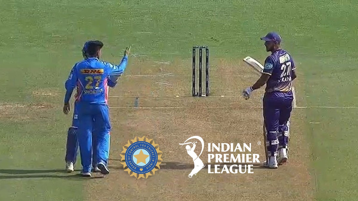 Rana Shokeen Fight, BCCI, Nitish Rana, Hrithik Shokeen, MI vs KKR, Nitish Rana Fight, IPL 2023, Mumbai Indians, Kolkata Knight Riders, Suryakumar Yadav