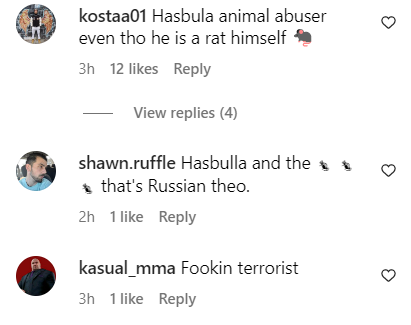 MMA fans and Netizens react to Islam Makhachev scaring Hasbulla