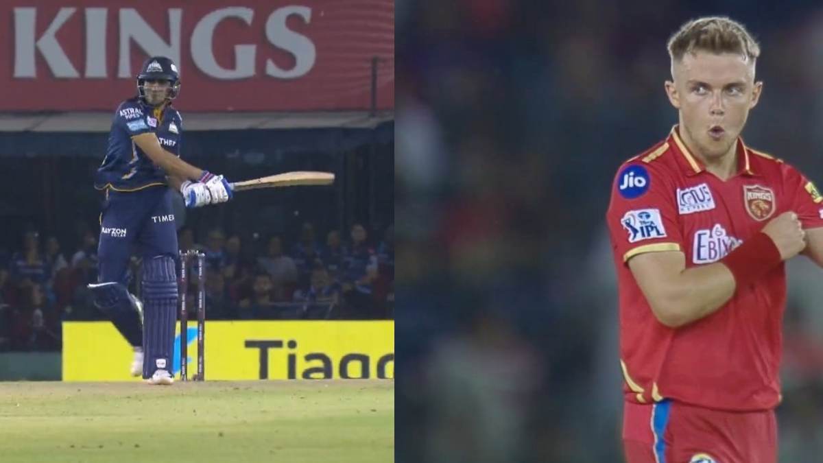 PBKS vs GT, Shubman Gill, Sam Curran, Tennis shot, Gujarat Giants, Hardik Pandya, Punjab Kings, Mohit Sharma, IPL 2023, Indian Premier League