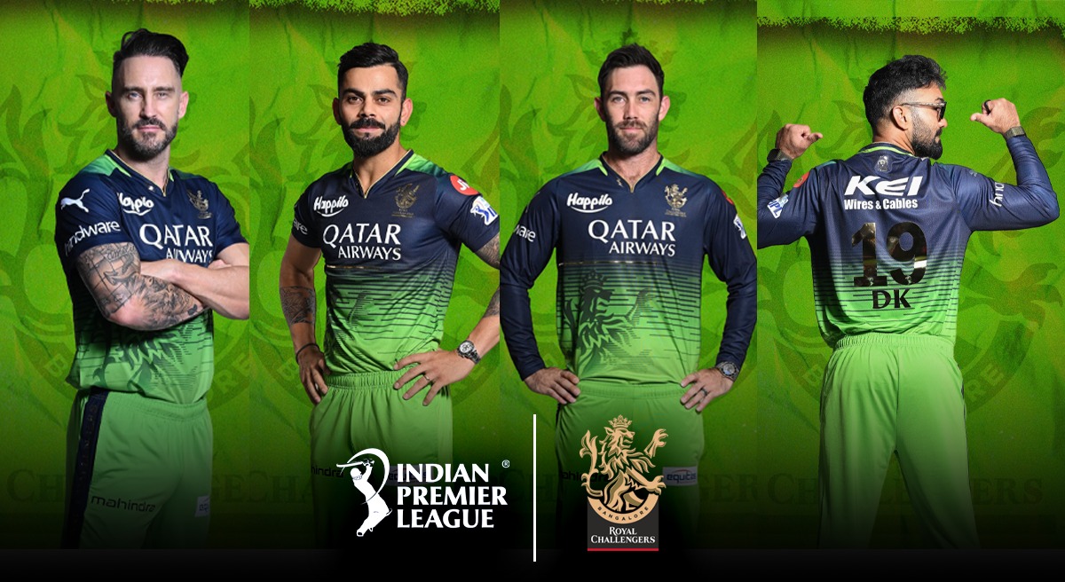 RCB Green Jersey: RCB vs RR IPL 2023 match: Why Virat Kohli's team wears  green jersey every year? - The Economic Times