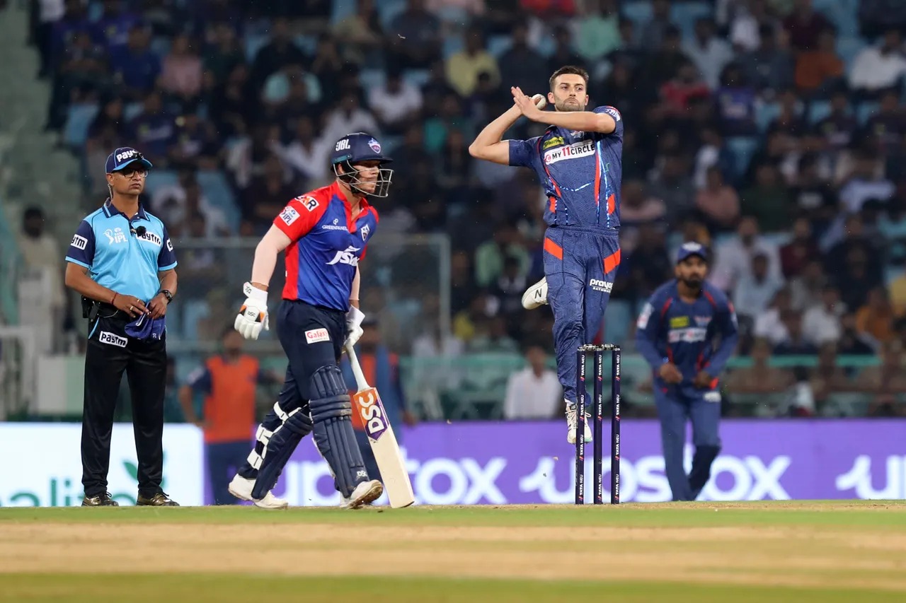 LSG vs DC: Mark Wood SHATTERS Delhi Capitals with Fiery bowling, Becomes FIRST LSG bowler to claim FIFER in IPL, Mark Wood vs Dehhi Capitals, Mark Wood Fifer