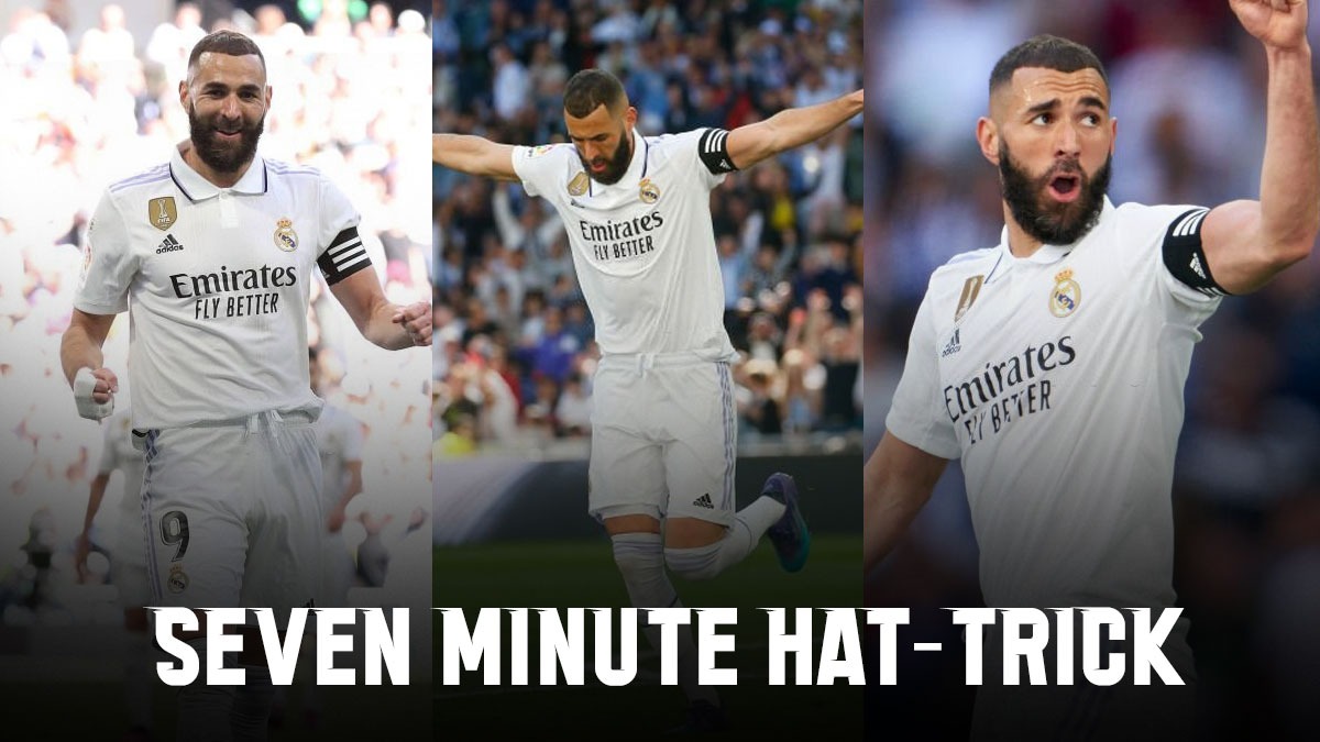GOAL - Hat-trick for Karim Benzema 🔥🔥🔥