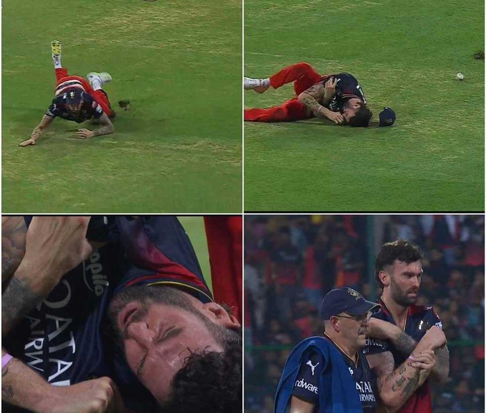 RCB vs MI: INJURY concerns HAUNT Royal Challengers Bangalore, Reece Topley DISLOCATES Shoulder against MI, adds to RCB's piling Injury, Reece Topley Injury