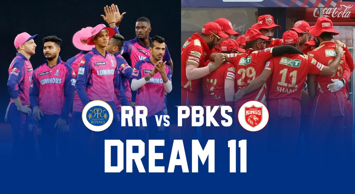 RR vs PBKS Dream11 Rajasthan Royals vs Punjab Kings starts at 730 PM
