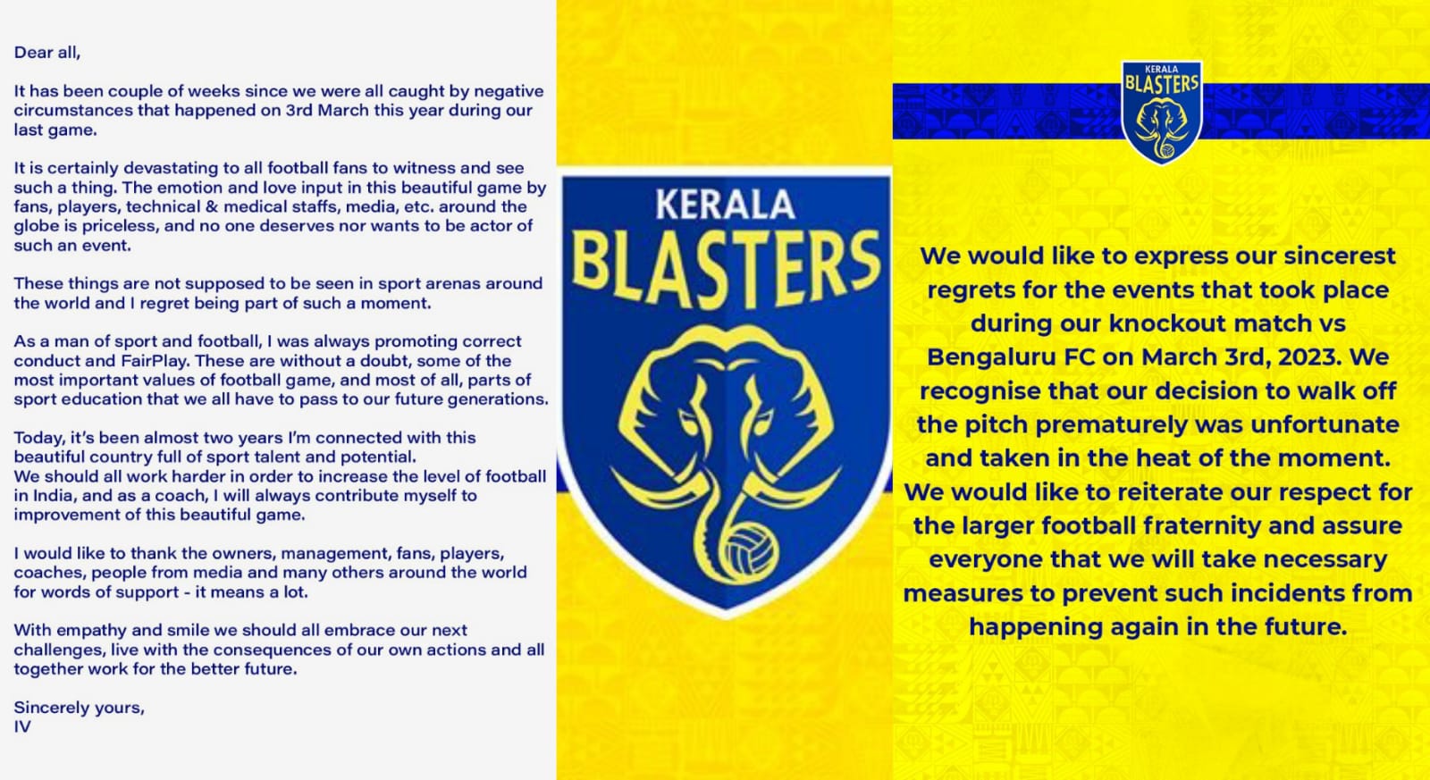 Kerala Blasters Walkout: Kerala Blasters yang dihukum & pelatih kepala Ivan Vukomanovic mengajukan banding ke Komite Disiplin AIFF