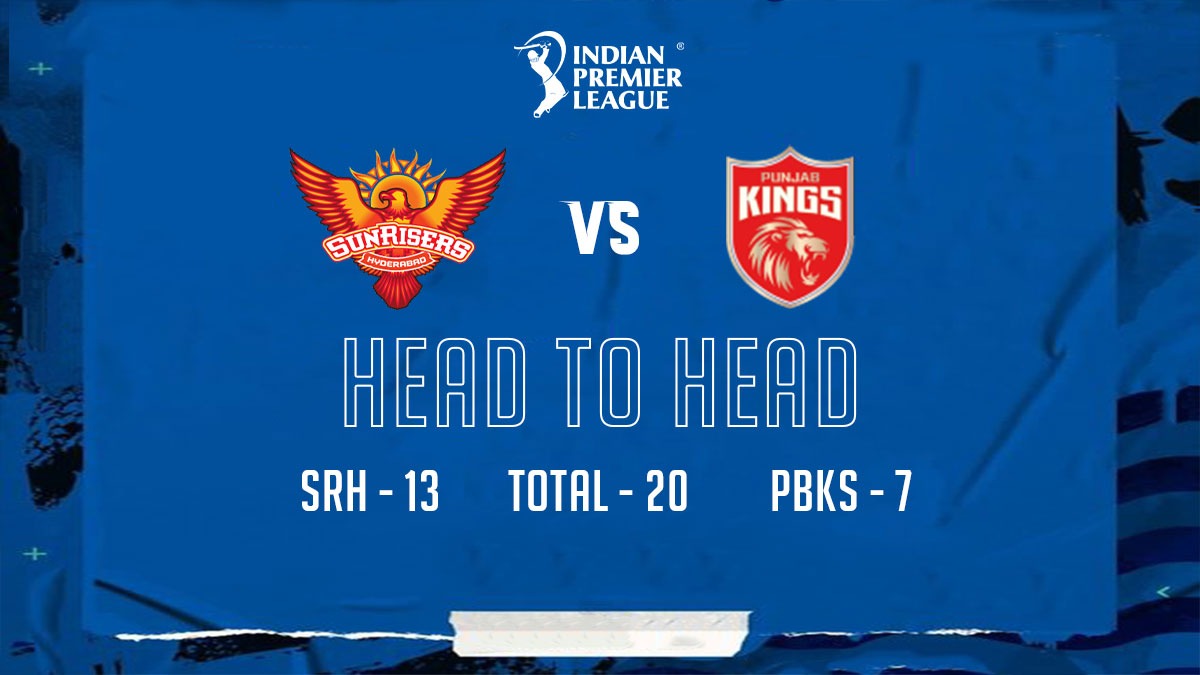 Lihat siapa yang memimpin persaingan head-to-head antara Sunrisers Hyderabad dan Punjab Kings di IPL, Ikuti Pembaruan Langsung IPL 2023