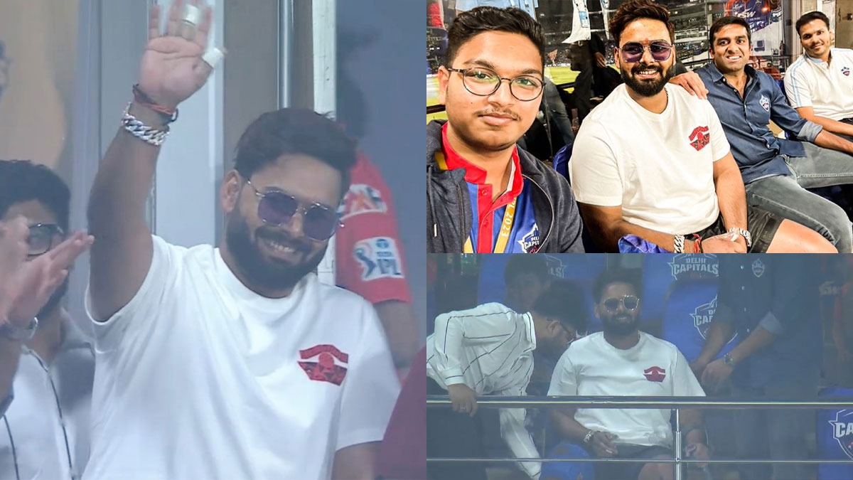 DC vs GT: Rishabh Pant makes FIRST Public Appearance after accident, Arrives at Arun Jaitley Stadium to watch Delhi Capitals vs Gujarat Titans in IPL 2023 - Check Out