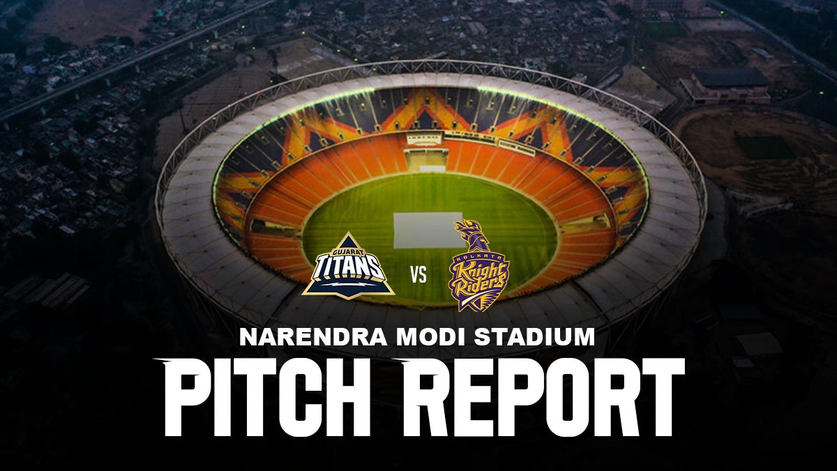 Narendra Modi Stadium Pitch Report, GT vs KKR: Ahmedabad Pitch to Aid  Pacers? Check Team Stats, Records, & All Details here