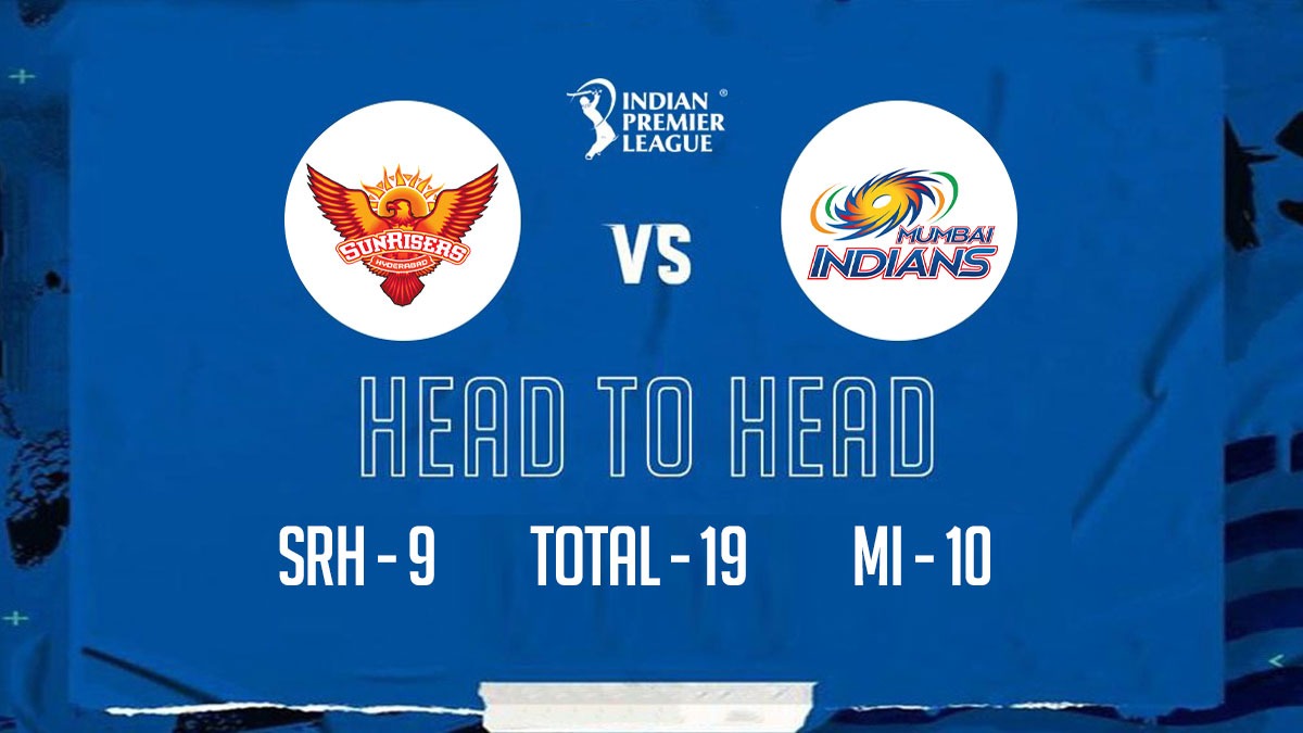 Lihat siapa yang memimpin persaingan head-to-head antara Sunrisers Hyderabad dan Mumbai Indian di IPL, Ikuti Pembaruan Langsung IPL 2023