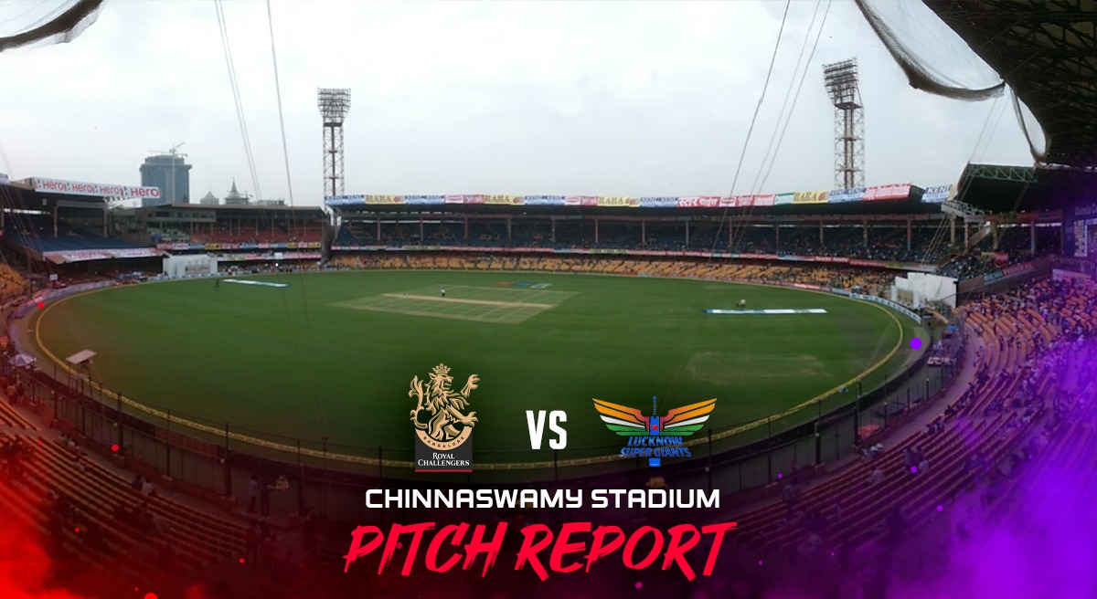 Chinnaswamy Pitch Report, RCB vs LSG Bangalore’s small boundaries set