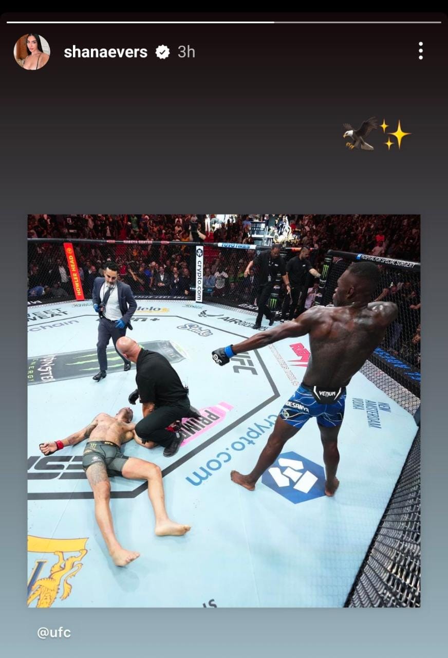 Israel Adesanya UFC Champion Izzy Adesanya’s Reported Girlfriend Shana