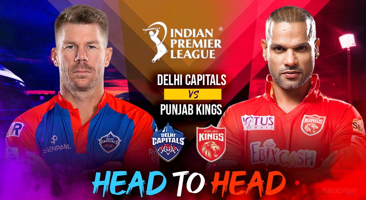 DC vs PBKS Head-To-Head, Delhi Capitals vs Punjab Kings head-to-head records, IPL 2023, IPL 16, Shikhar Dhawan, David Warner, IPL Live