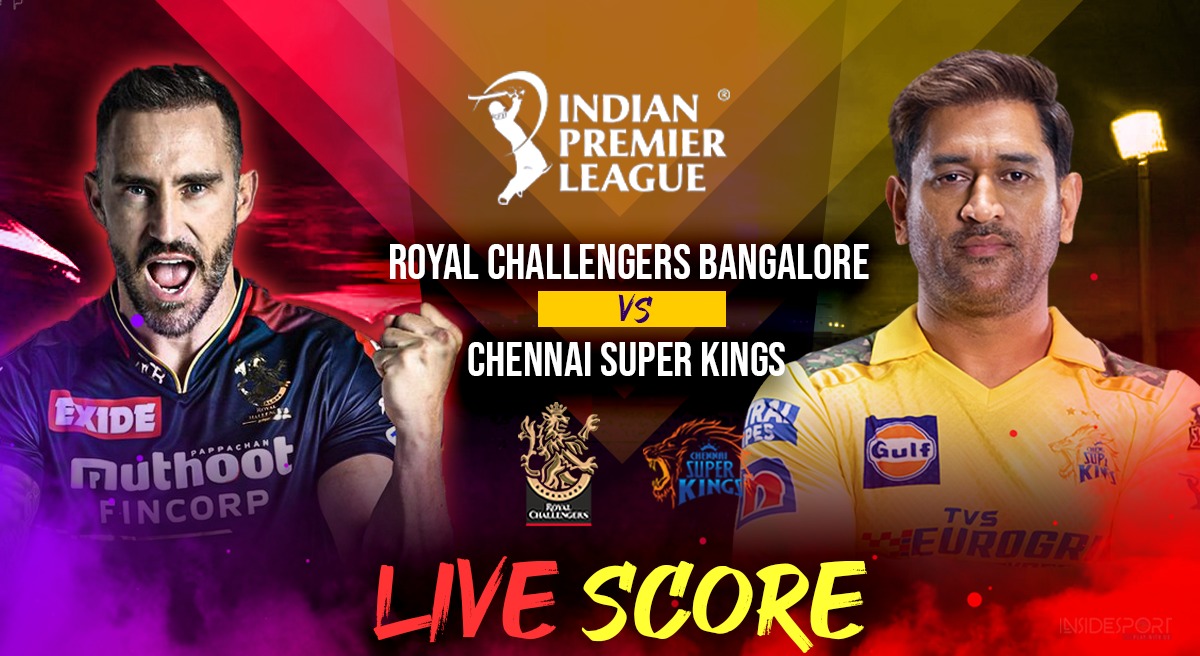 RCB vs CSK LIVE Score: Eyes on MS Dhoni as injury-plagued Chennai Super Kings take on up-beat Royal Challengers Bangalore in IPL 2023, Follow LIVE