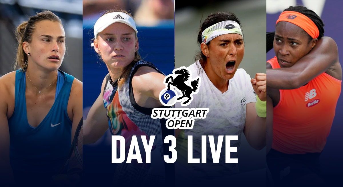 Stuttgart Open Highlights Coco Gauff advances to second round, Aryna Sabalenka enters quarterfinal